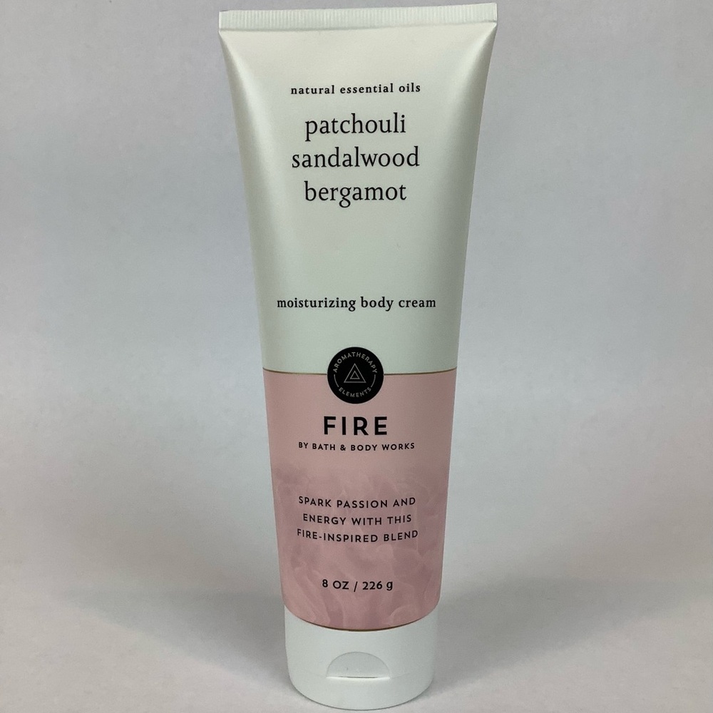 Bath & Body Works Fire Patchouli Sandalwood Bergamot Body Cream -